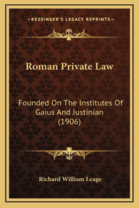 Roman Private Law