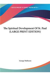 The Spiritual Development of St. Paul