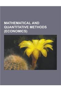 Mathematical and Quantitative Methods (Economics)