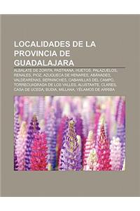 Localidades de La Provincia de Guadalajara