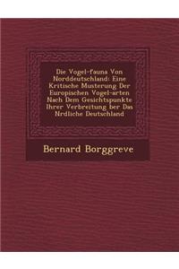 Die Vogel-Fauna Von Norddeutschland