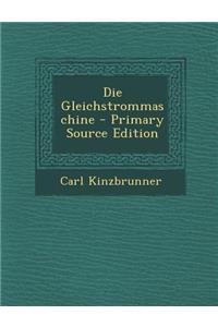 Die Gleichstrommaschine