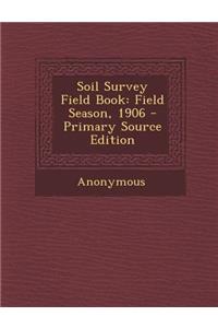 Soil Survey Field Book