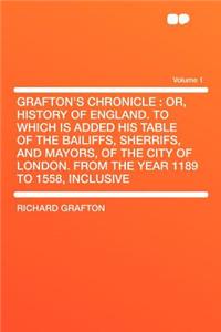 Grafton's Chronicle