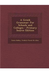 A Greek Grammar