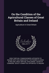 On the Condition of the Agricultural Classes of Great Britain and Ireland