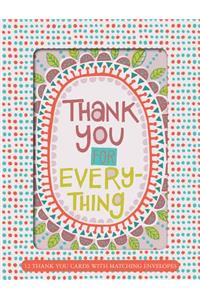 Leaf Frame Thank You Cards