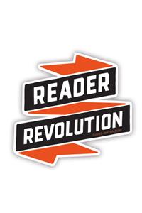 Reader Revolution Sticker