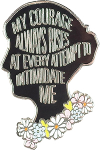 Jane Austen Hard Enamel Pin (Cloisonne Pin)