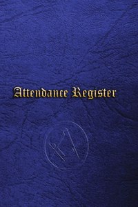 Masonic Attendance Register