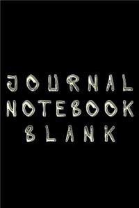 Journal Notebook Blank