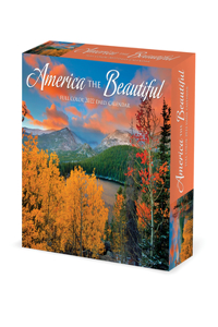 America the Beautiful, Scenic 2022 Box Calendar, Daily Desktop