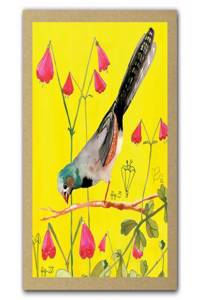 Vintage Birds GreenNotes