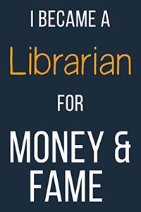 I Became A Librarian For Money & Fame