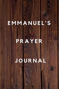 Emmanuel's Prayer Journal