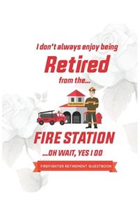Firefighter Guest book Retirement