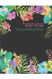 2020-2022 Weekly Monthly Planner