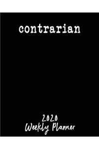 Contrarian 2020 Weekly Planner