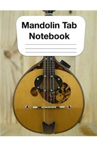 Mandolin Tab Notebook