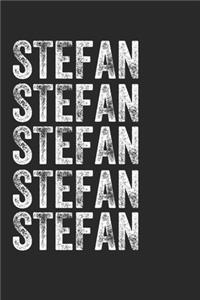 Name STEFAN Journal Customized Gift For STEFAN A beautiful personalized