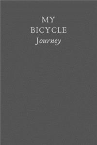 Bicycle Journey - Plain Wide Ruled Bicycle Journal