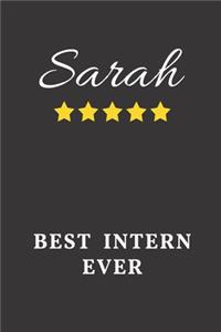 Sarah Best Intern Ever