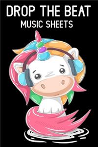 Drop The Beat Music Sheets