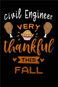 Civil Engineer very thankful this fall
