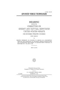 Advanced vehicle technologies