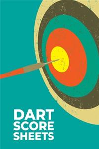 Dart Score Sheets