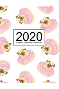 2020 Planner Weekly & Monthly 8.5x11 Inch