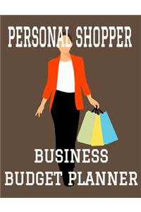 Personal Shopper Business Budget Planner