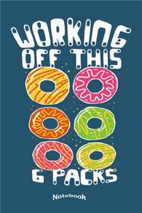 My Funny Workout & Donuts Notebook