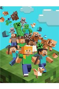 Miners and Creepers Pixel Characters Journal