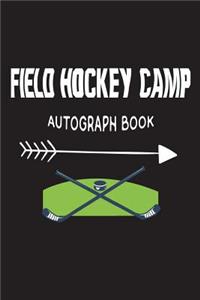 Field Hockey Camp Autograph Book