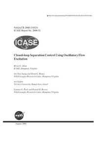 Closed-Loop Separation Control Using Oscillatory Flow Excitation