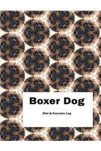 Boxer Dog Diet & Exercise Log