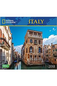 National Geographic Italy 2018 Wall Calendar
