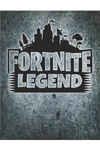 Fortnite Legend Spike Banner Journal Notebook