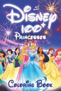 100+ Disney Princesses Coloring Book