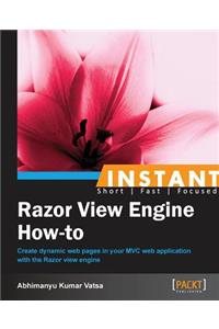 Instant Razor View Engine How-to