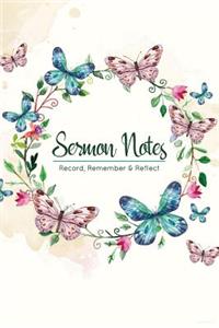Sermon Notes Journal