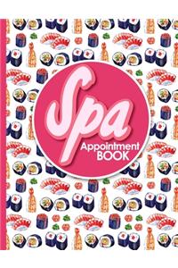Spa Appointment Book