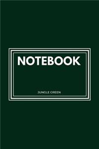 Notebook: Jungle Green: Notebook 6 X 9: Notebook 50 Sheets