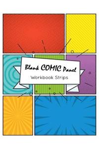 Blank Comic Panel Workbook Strips