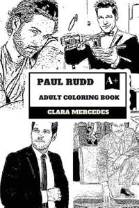 Paul Rudd Adult Coloring Book