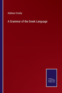 Grammar of the Greek Language