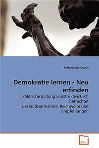 Demokratie lernen - Neu erfinden