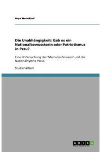 Die Unabhängigkeit