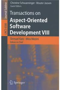 Transactions on Aspect-Oriented Software Development VIII